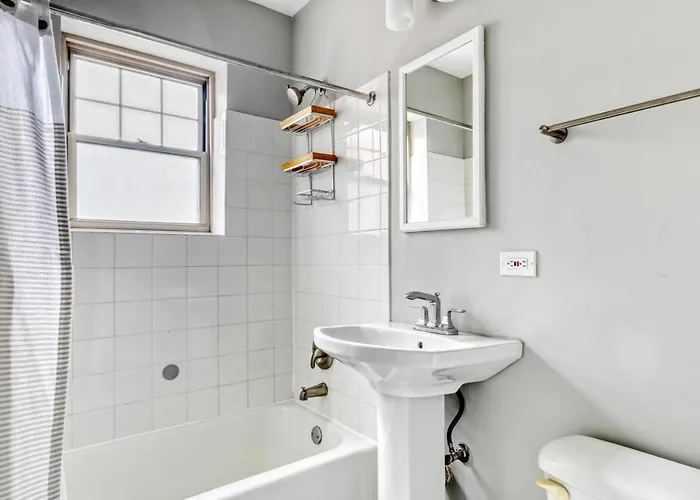 Apartamento 1br W Dishwasher Nr Nwestern Chi-521 *